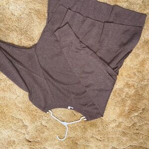 Brown Long-Sleeve Top